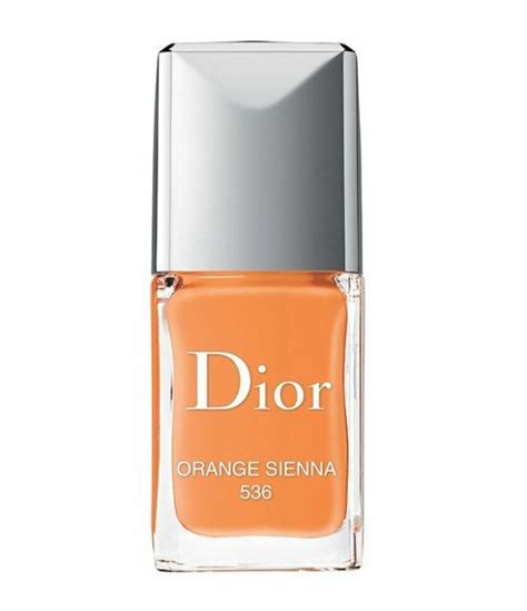 dior vernis orange sienna|Dior Nail Polish Vernis 536 Orange Sienna Gel Shine Nail .